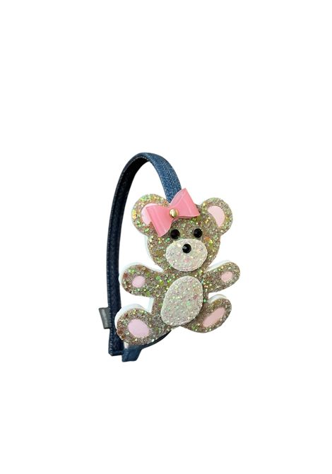 Cerchietto con applicazione Rò Rò | CR499DENIM